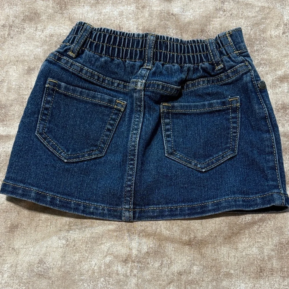 The Children's Place Dark Blue Denim Skirt